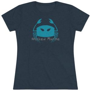 Wicked Marine Women's Favorite  Triblend Tee