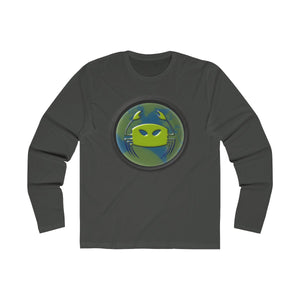 Wicked Marine Men's Earth Long Sleeve Crew Tee