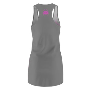 Wicked Marine Women's Cut & Sew Racerback Dress Grey