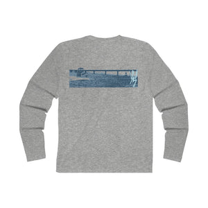 Wicked Marine Men's Jamestown Long Sleeve Crew Tee