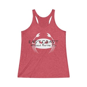 Wicked Marine East Coast Boating Women's Tri-Blend Tank