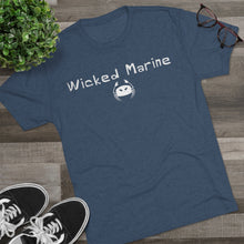 Load image into Gallery viewer, Wicked Marine Tri-Blend Crew Tee