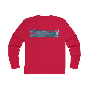 Wicked Marine Men's Jamestown Long Sleeve Crew Tee