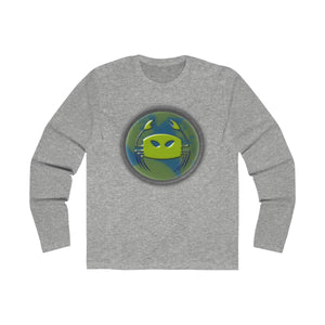 Wicked Marine Men's Earth Long Sleeve Crew Tee