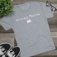 Load image into Gallery viewer, Wicked Marine Tri-Blend Crew Tee