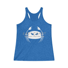 Load image into Gallery viewer, Wicked Marine East Coast Boating Women&#39;s Tri-Blend Tank