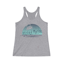 Load image into Gallery viewer, Wicked Marine Women&#39;s Tri-Blend Racerback Tank