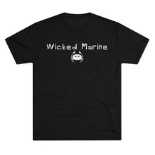 Load image into Gallery viewer, Wicked Marine Tri-Blend Crew Tee