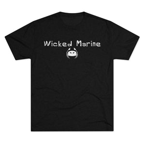 Wicked Marine Tri-Blend Crew Tee