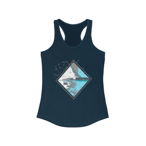 Wicked Marine Women's Diamond Cove Racerback Tank