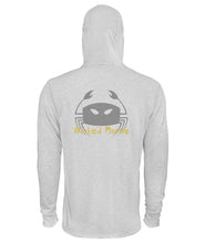 Load image into Gallery viewer, Wicked Marine Unisex Poly Blend Hoodie - Grey