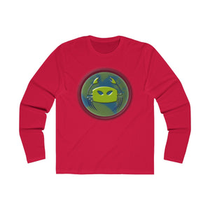 Wicked Marine Men's Earth Long Sleeve Crew Tee