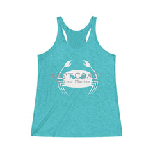 Load image into Gallery viewer, Wicked Marine East Coast Boating Women&#39;s Tri-Blend Tank