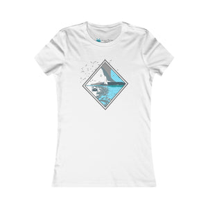 Wicked Marine Diamond Cove Women's Tee