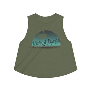 Wicked Marine Women's Crop top