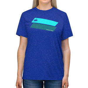 Wicked Marine Waves Unisex Triblend Tee