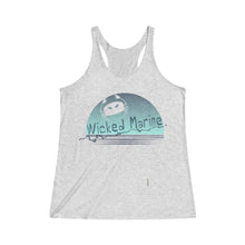 Load image into Gallery viewer, Wicked Marine Women&#39;s Tri-Blend Racerback Tank