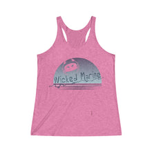 Load image into Gallery viewer, Wicked Marine Women&#39;s Tri-Blend Racerback Tank