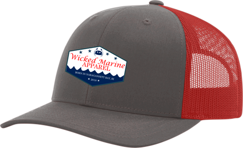 Wicked Marine - Narragansett Bay Trucker Snap Back hat