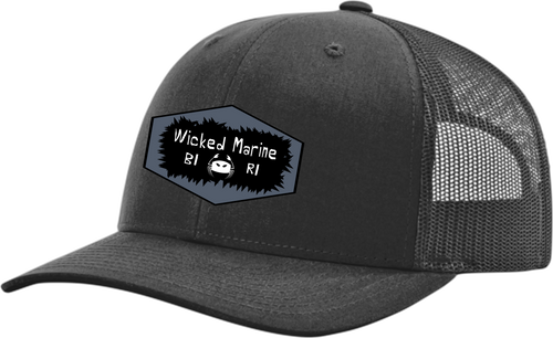 Wicked Marine - Jagged BI-RI Trucker Snap Back Hat