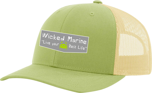 Wicked Marine - Best Life Trucker Snap Back Hat