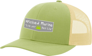 Wicked Marine - Best Life Trucker Snap Back Hat