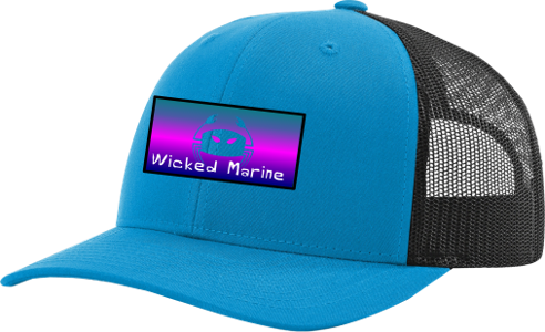 Wicked Marine - Summer Vibe Trucker Snap Back Hat