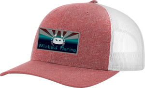 Wicked Marine - Sun Ray Trucker Snap Back Hat