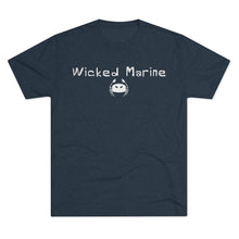 Load image into Gallery viewer, Wicked Marine Tri-Blend Crew Tee