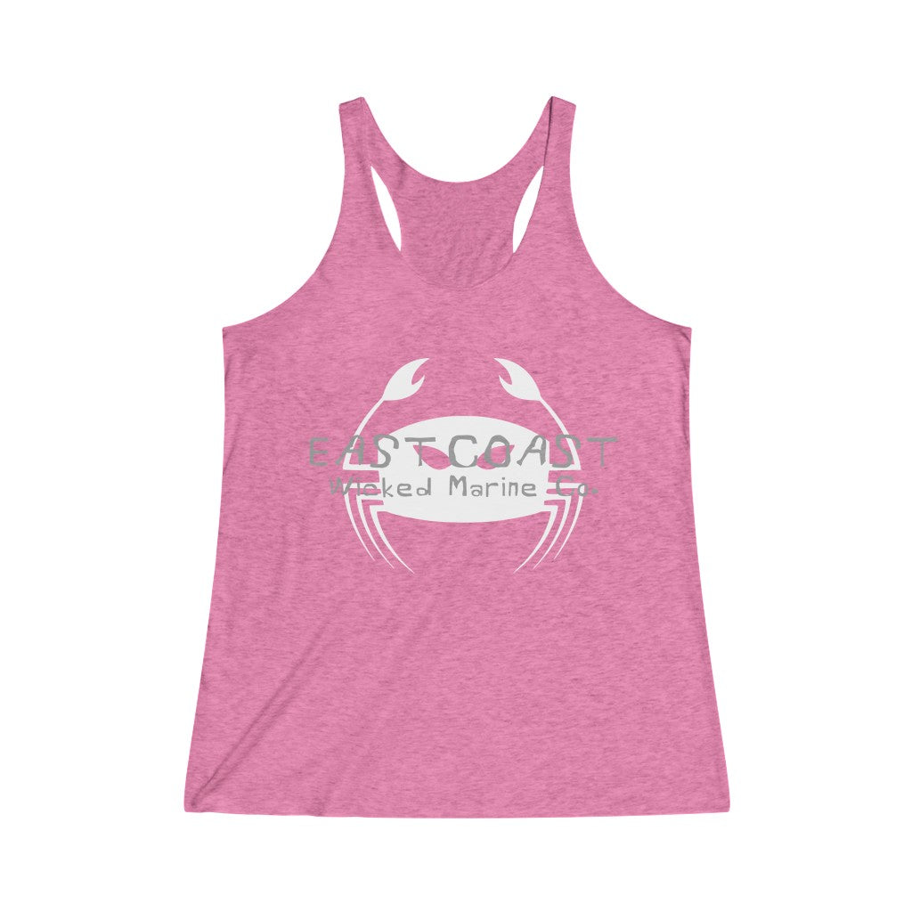 Wicked Marine East Coast Boating Women's Tri-Blend Tank