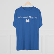 Load image into Gallery viewer, Wicked Marine Tri-Blend Crew Tee