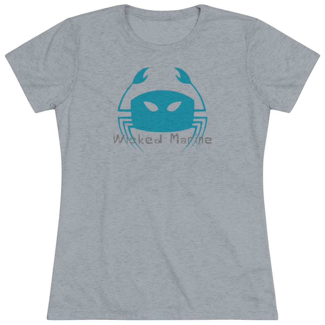 Wicked Marine Women's Favorite  Triblend Tee