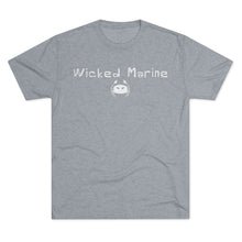 Load image into Gallery viewer, Wicked Marine Tri-Blend Crew Tee