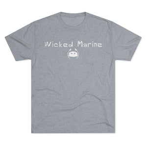 Wicked Marine Tri-Blend Crew Tee