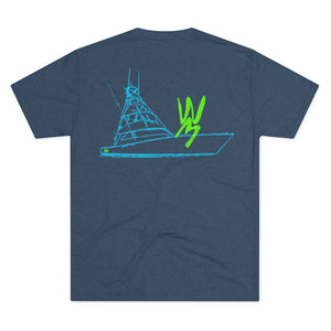 Men's Tri-Blend Boat Crew Tee