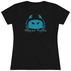 Wicked Marine Women's Favorite  Triblend Tee