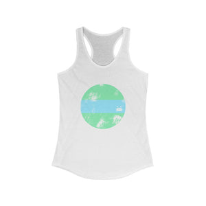 Wicked Marine Distressed Racerback Tank