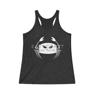 Wicked Marine East Coast Boating Women's Tri-Blend Tank