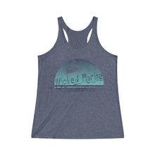 Load image into Gallery viewer, Wicked Marine Women&#39;s Tri-Blend Racerback Tank