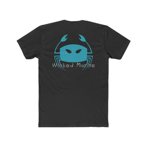 Wicked Marine Classic Men's Cotton Crew Tee