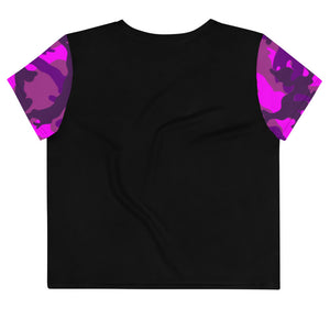 Wicked Marine Active Camo Crop Tee