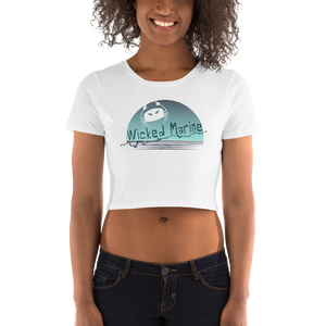 Wicked Marine Women’s Crop Tee